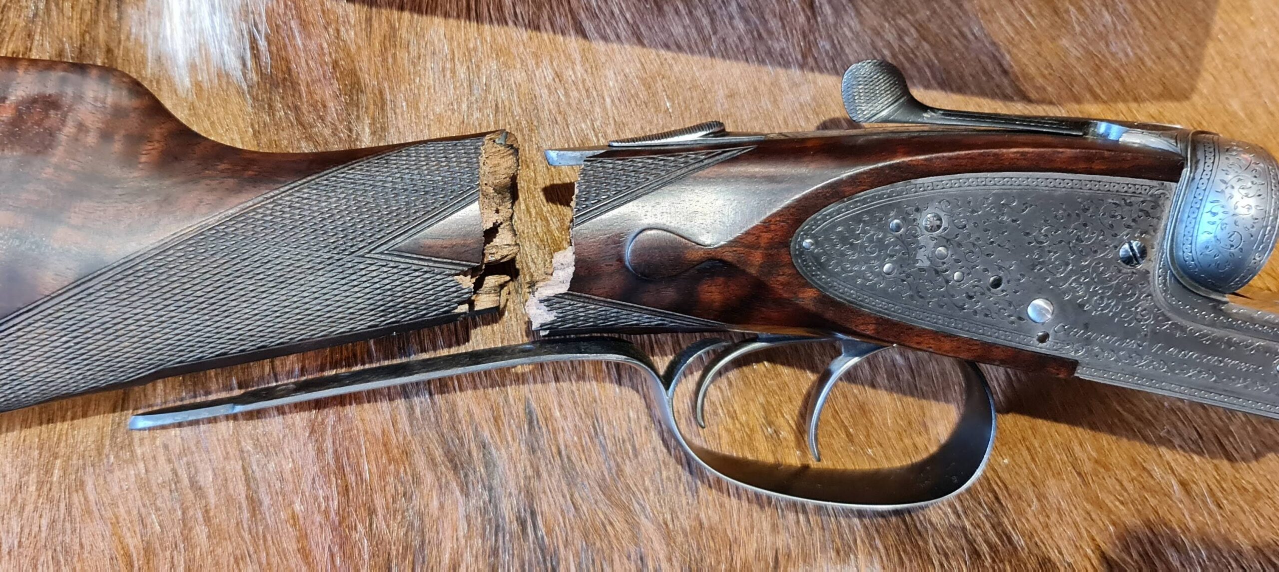 New restocking work at A W Rule and Son Gunmakers Ltd A.W.Rule and