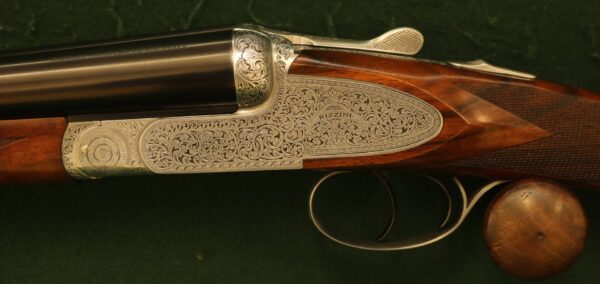 DBHE 12bore Rizzini BR552 De Luxe Side by Side Straight Hand. Double Triggers - Image 4