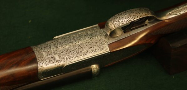 DBHE 12bore Rizzini BR552 De Luxe Side by Side Straight Hand. Double Triggers - Image 7