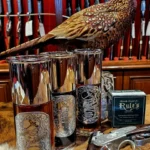 The perfect gift idea.... 
We are delighted to have received these fantastic products from #shotsandcompany. 
Slow Gin. Salted Caramel Vodka & English Single malt Whiskey, each presented in a beautiful shotgun cartridge style bottle complimented by filigree detailed labels with birds in flight... Available individually or as a set of three with matching shot glasses to complete their presentation.
For further information, please telephone 01458270024 or visit us at Sun House, Somerton. TA116SB
#awruleandsongunmakers #bespoke #gameshooting #12bore #20bore