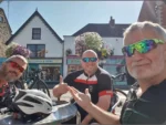 28miles. Just under 2hrs on the saddle. Coffee & laughter! Thank you Conor J Campbell & Nick Foulsham for taking it easy for me! Where are we going next!?
